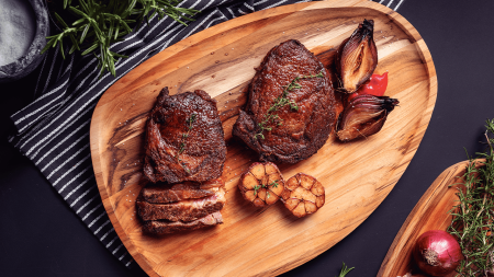 Kitchen Board (40 x 27 x1.8cm) (Teak hardwood)